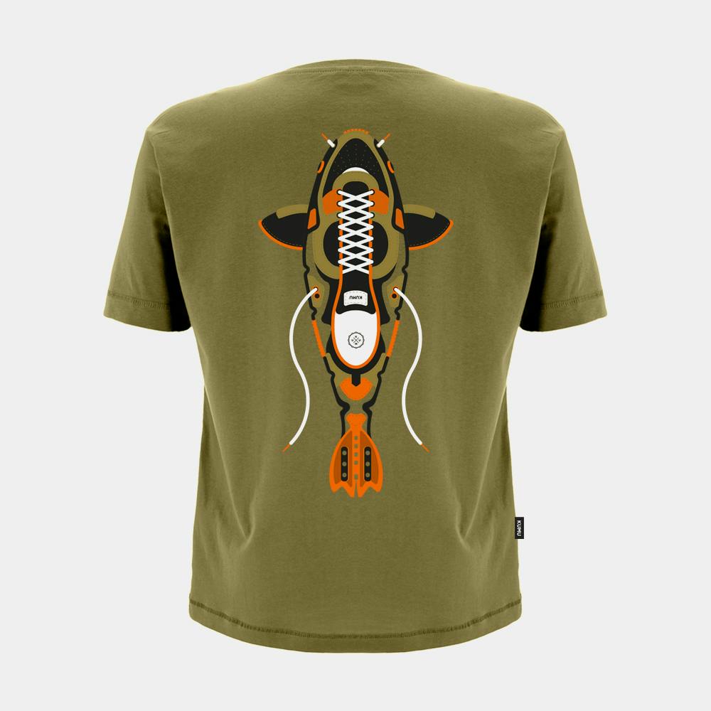 Kumu True Leather Tee - M