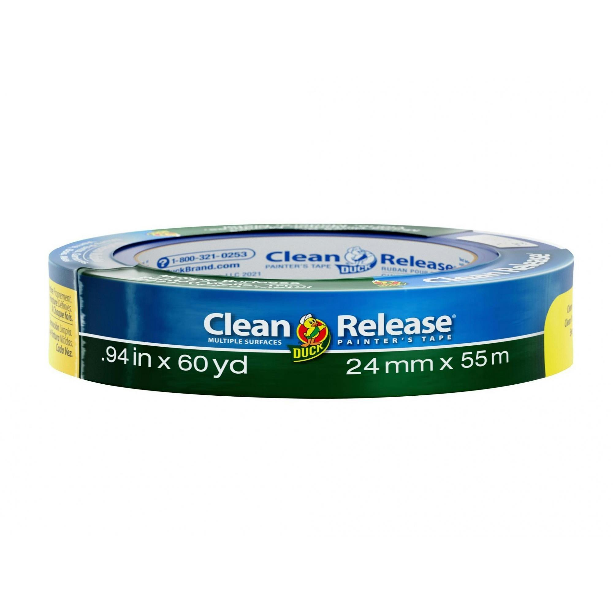Shurtape Duck Clean Release Masking Tape - Multi Colour - 24Mm X 55M - Multi Colour