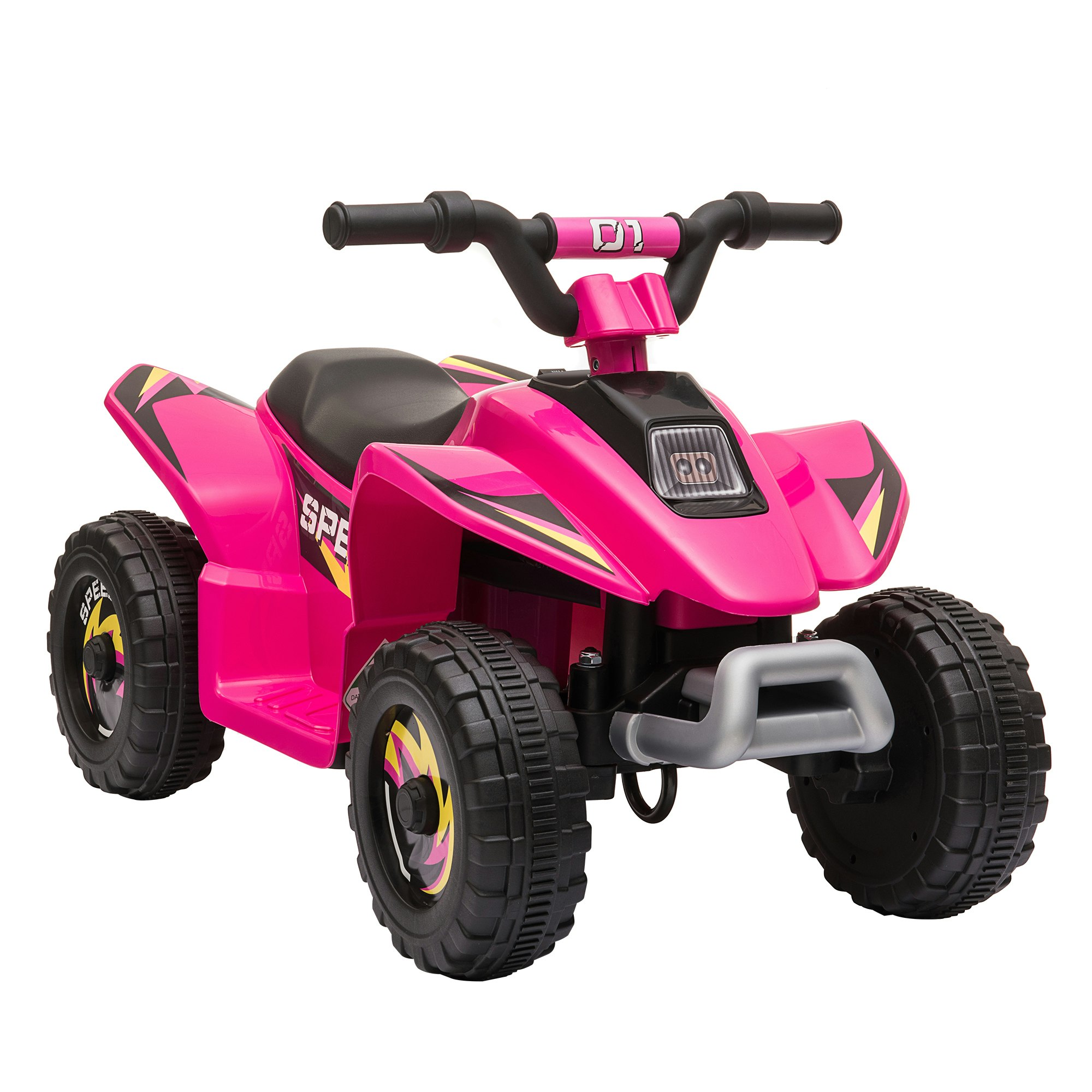 Homcom Pink 6V Kids Electric Ride On Car For 18-36 Months Toddlers Size 6