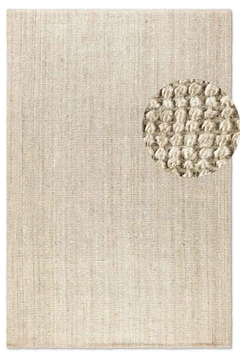 Hanse Home Cream Handwoven Jute Rug – Natural Colour - 160X230 Cm