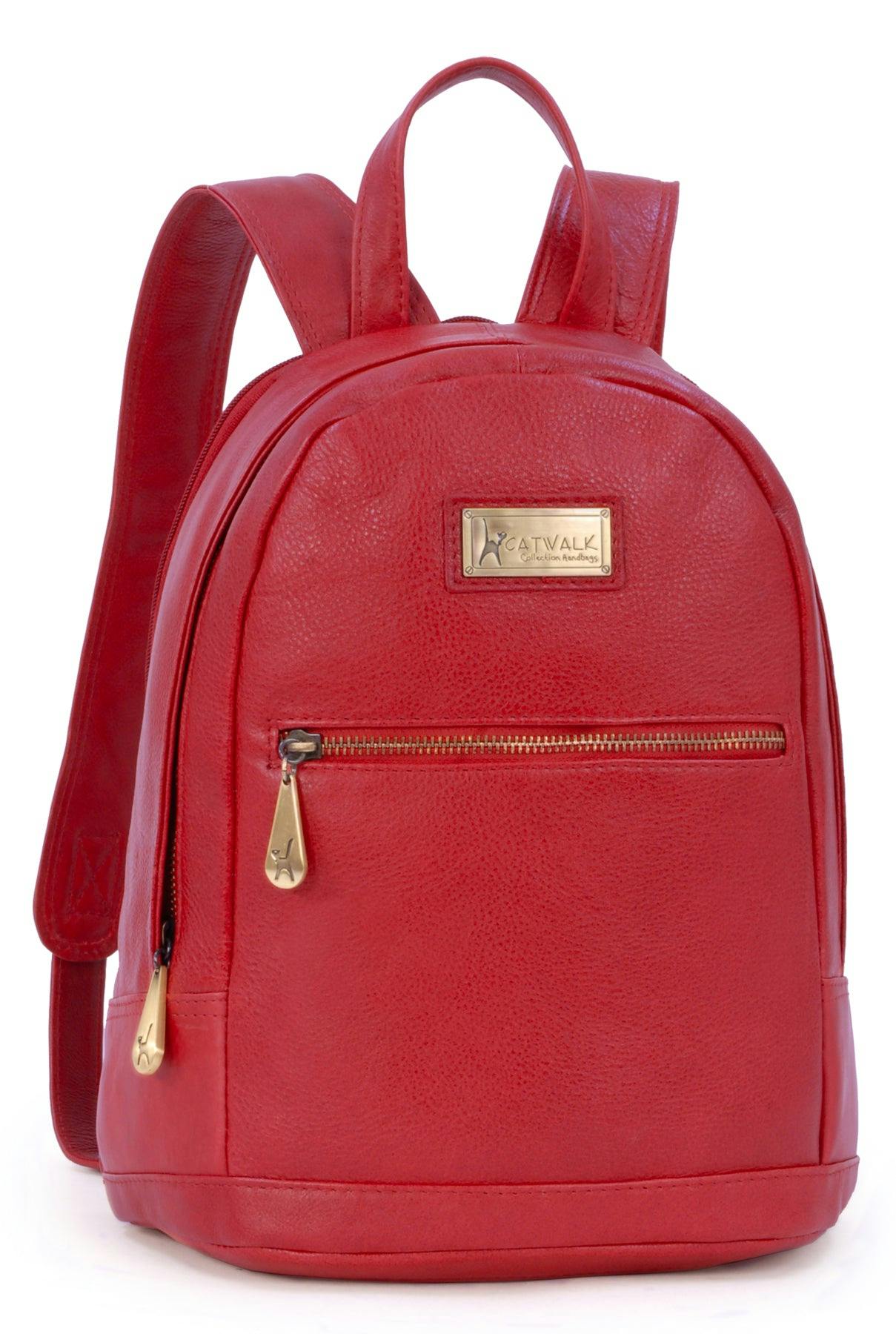 Catwalk Collection Handbags Red Fern - Back Pack