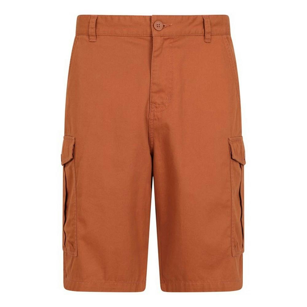 Mountain Warehouse Men's Lakeside Cargo Shorts - Rust - 36R - Rust - 100% Cotton