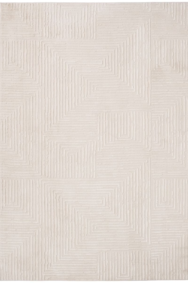 Rackhams Cream Geometric Rug – Shades - 120X170 Cm