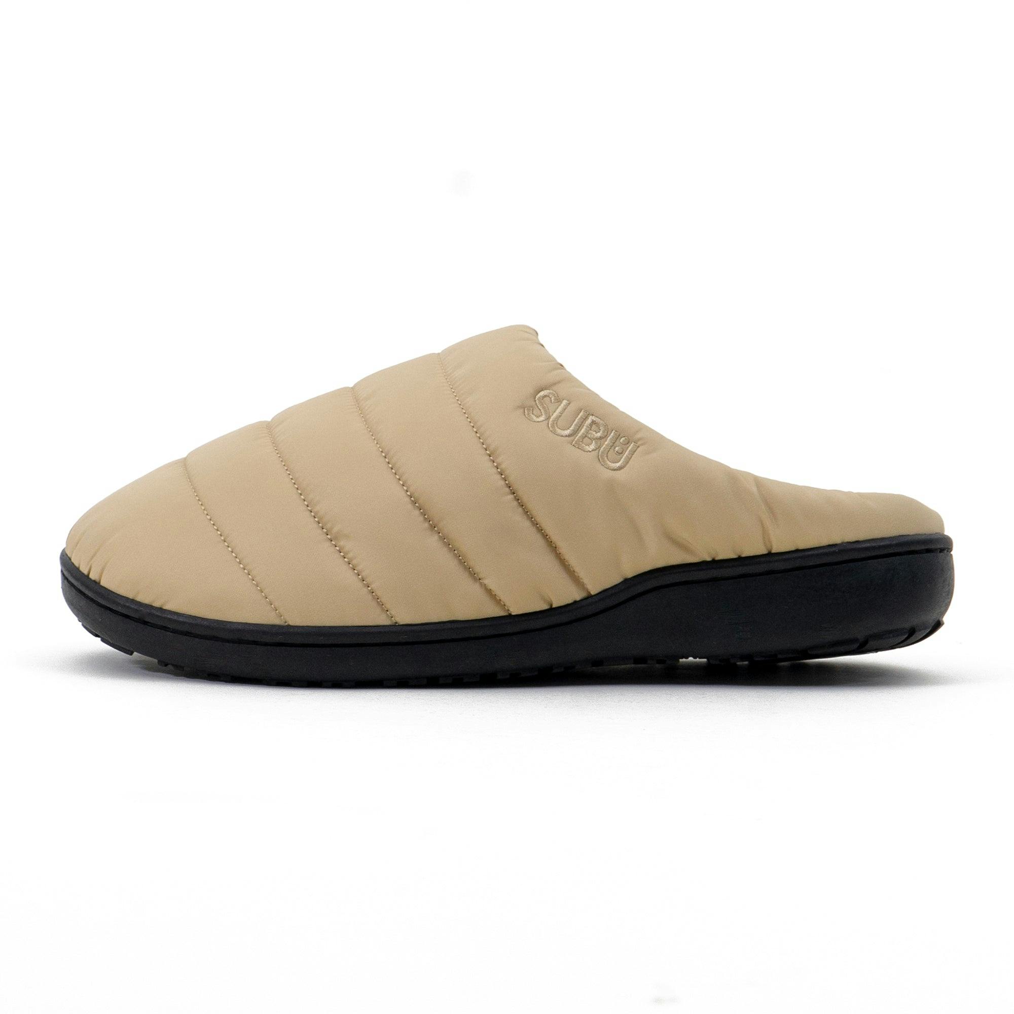 Subu Beige Winter Slippers - Eu 41-42 / Uk 7.5-8.5