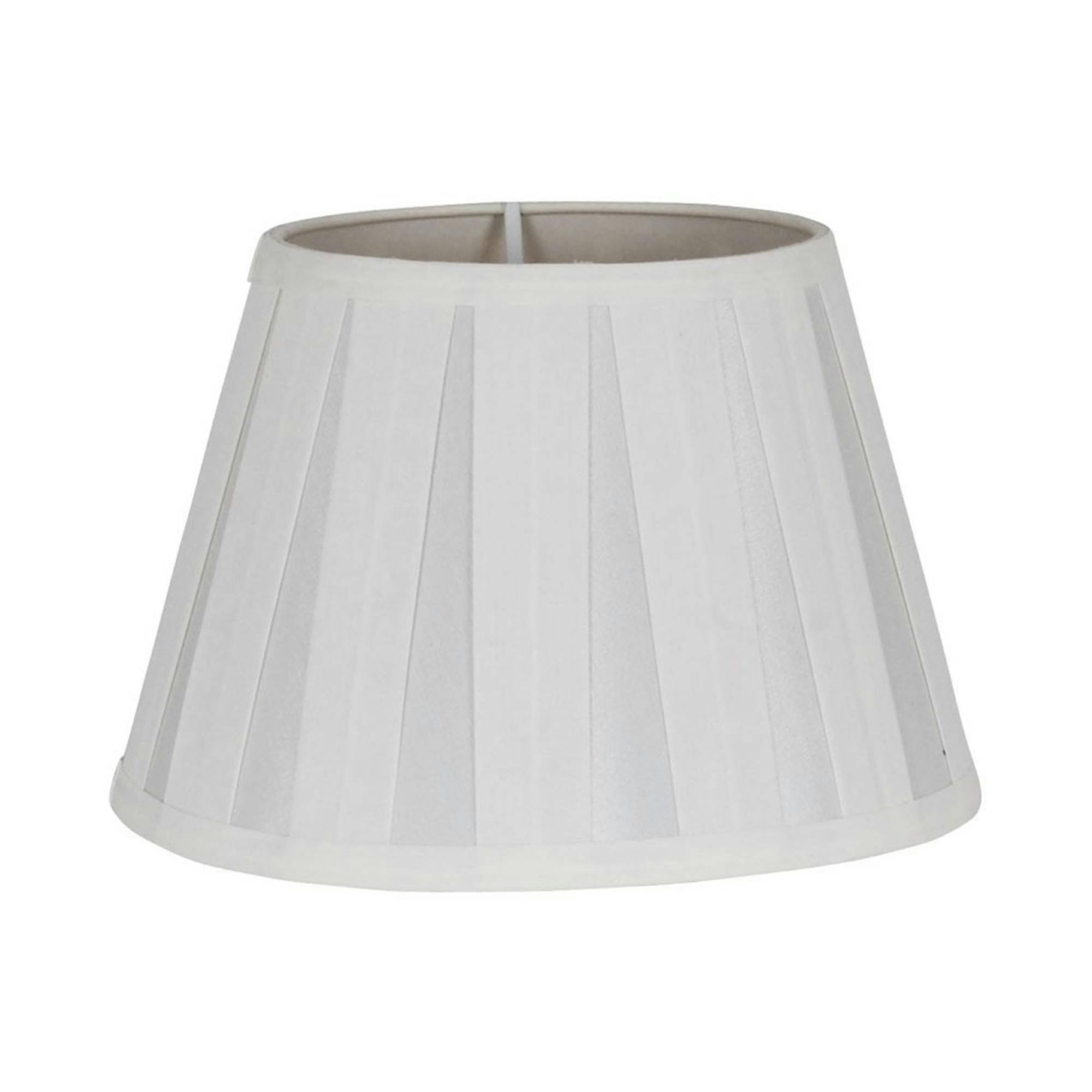 Pagazzi Lighting Ivory Ethel Contrast Tapered Lamp Shade 40Cm
