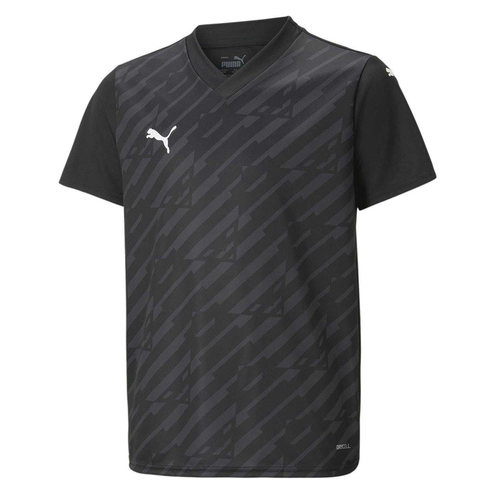 Puma Black Kids Teamultimate T-Shirt - 7-8 Years - 100% Recycled Polyester