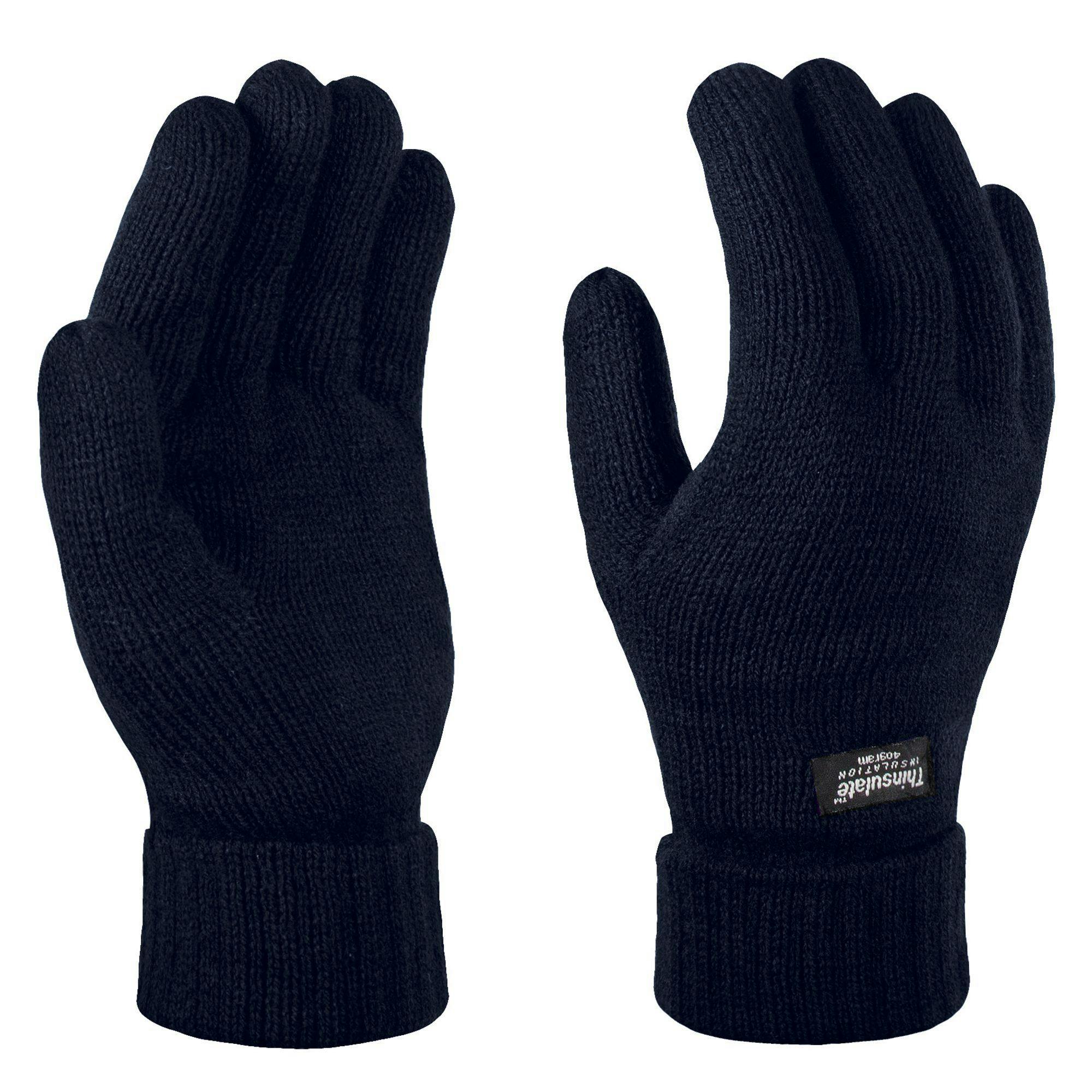 Regatta Unisex Professional Thinsulate Thermal Winter Gloves - Navy - One Size - Navy - 100% Acrylic