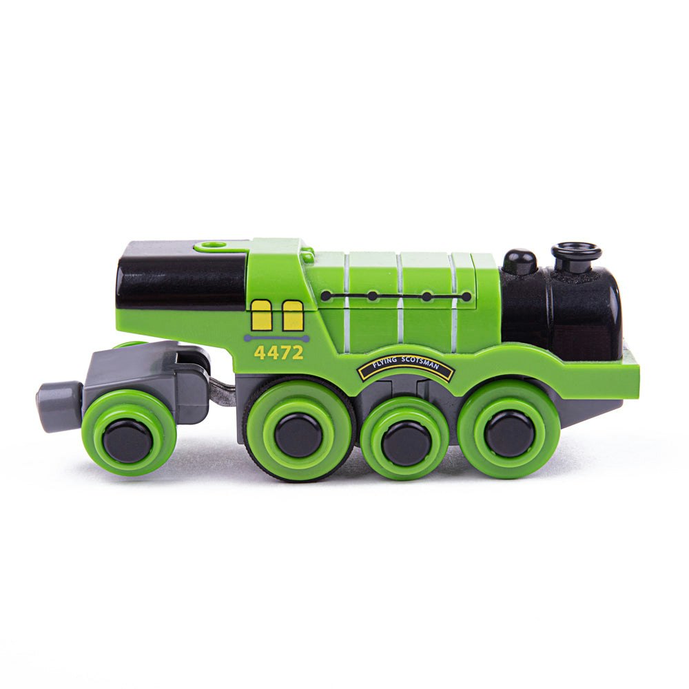 Bigjigs Rail Green Flying Scotsman Battery Operated Engine