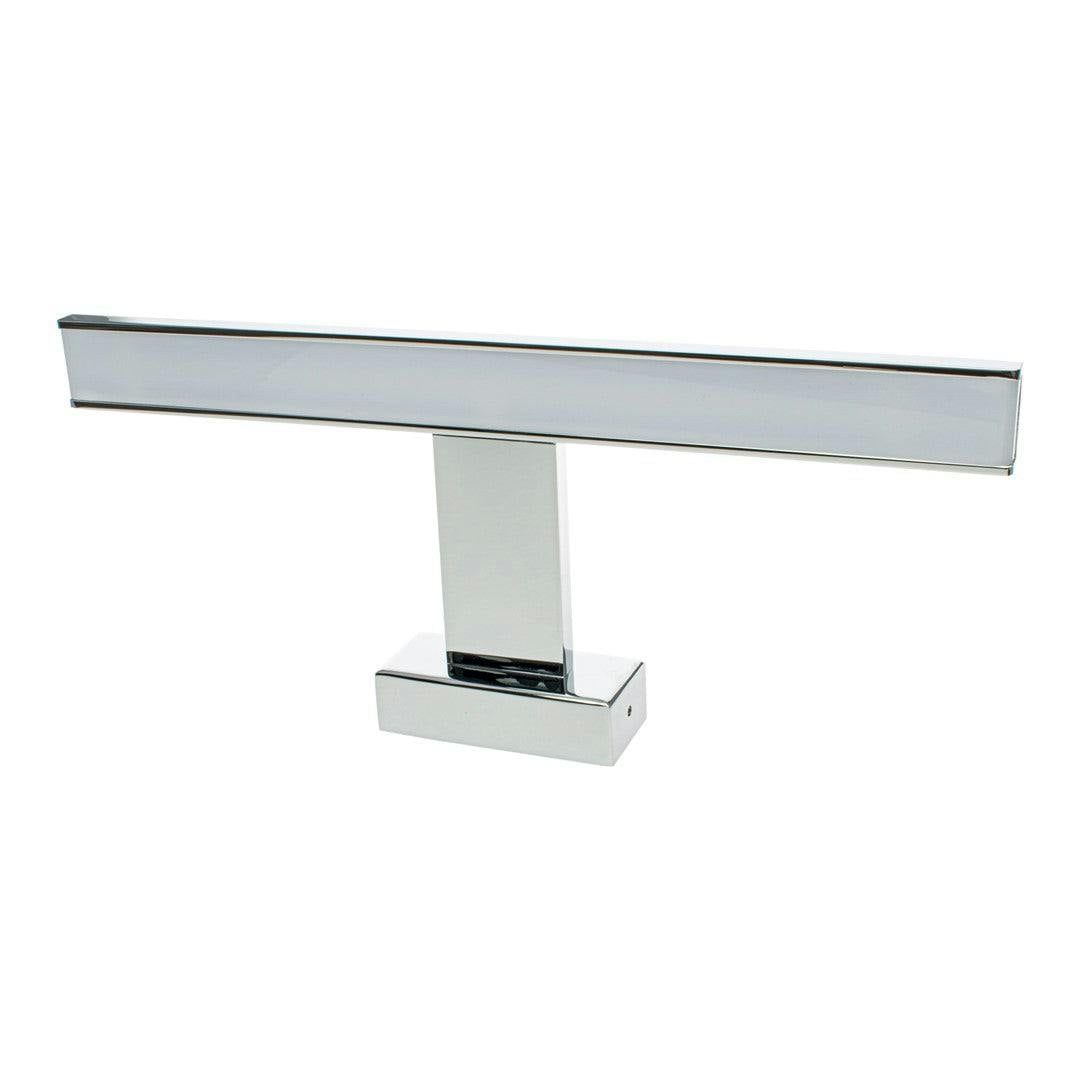 Rackhams Light Shine Led Wall Lamp Polished Chrome Ip44 Bathroom