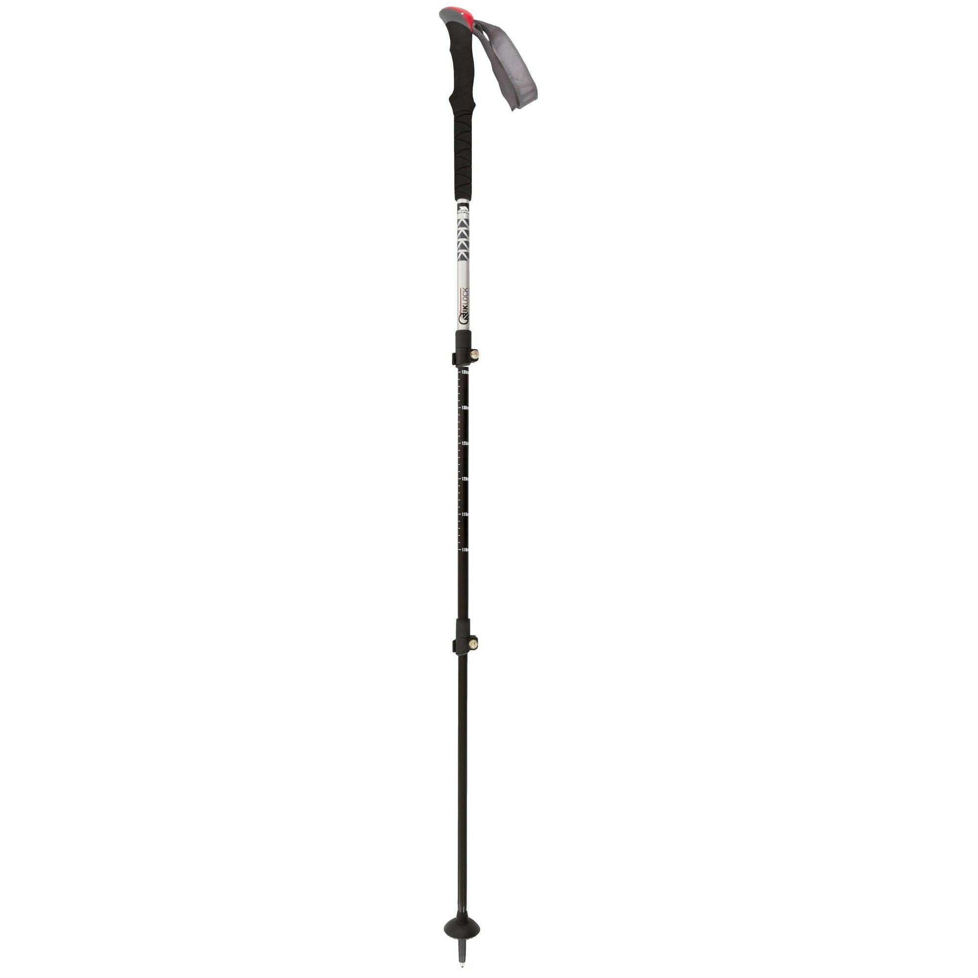 B&Q -  Qiklock Collapsible Technical Trekking Pole Silver (One Size) - Image 4