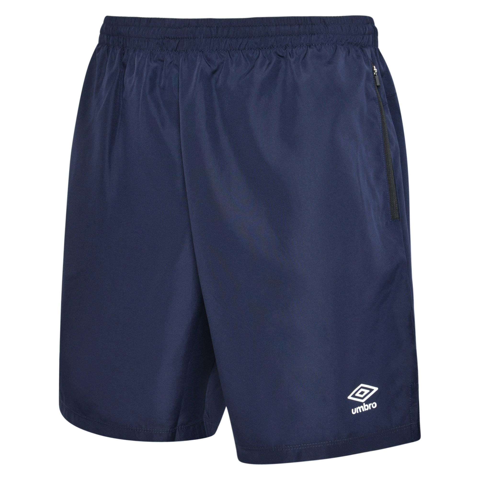 Umbro Dark Childrens/Kids Club Essential Training Shorts - Navy - 13 Years - Navy - 100% Polyester