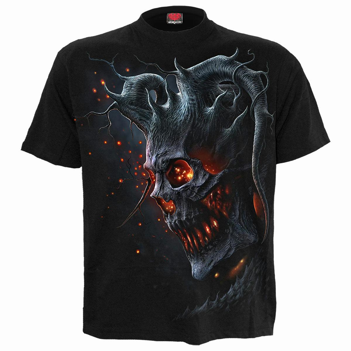 Spiral Direct Black Death Embers - T-Shirt - M - Digital