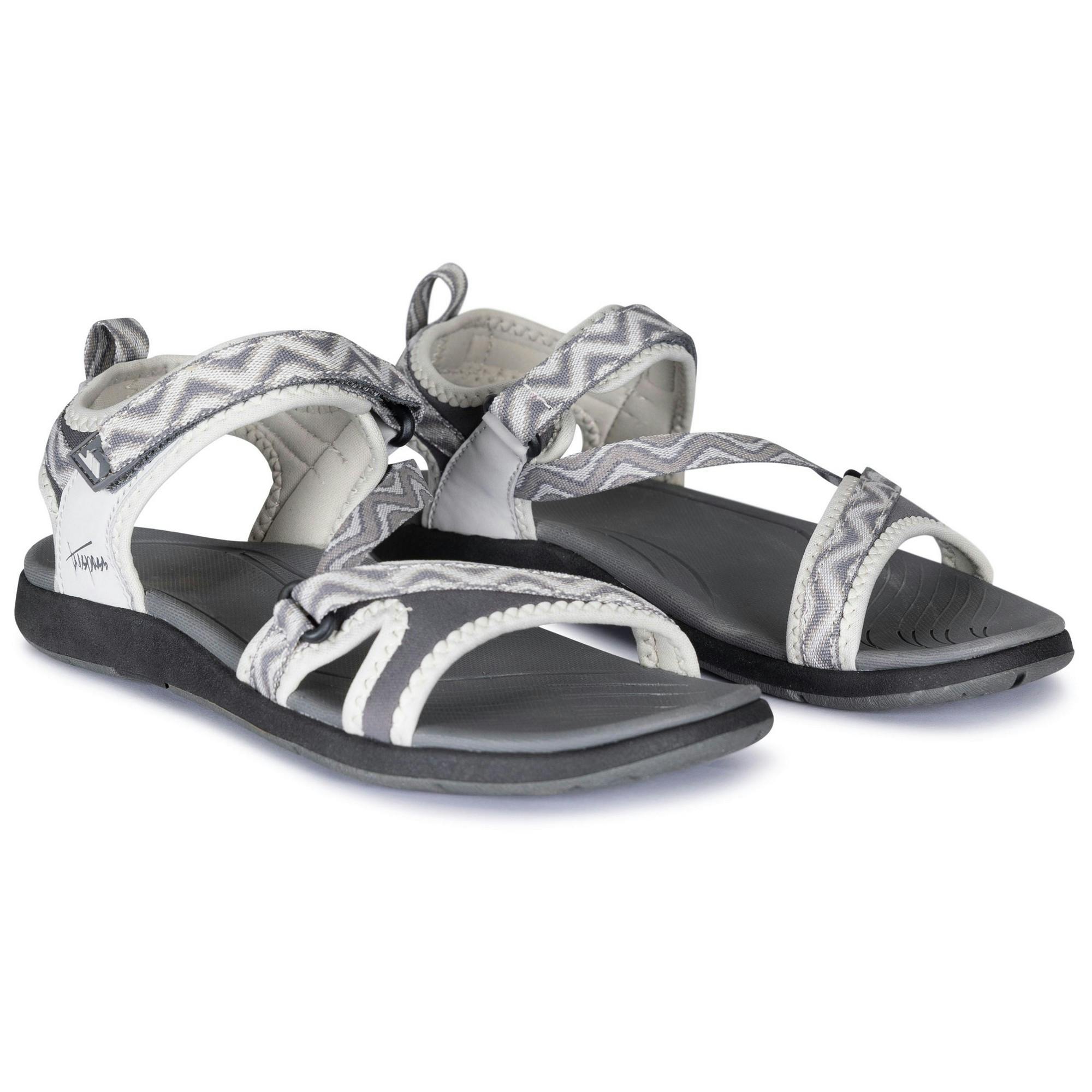 Trespass Women's Grey Ivy Sandals - 8 Uk - 50% Polyurethane/50% Tpr