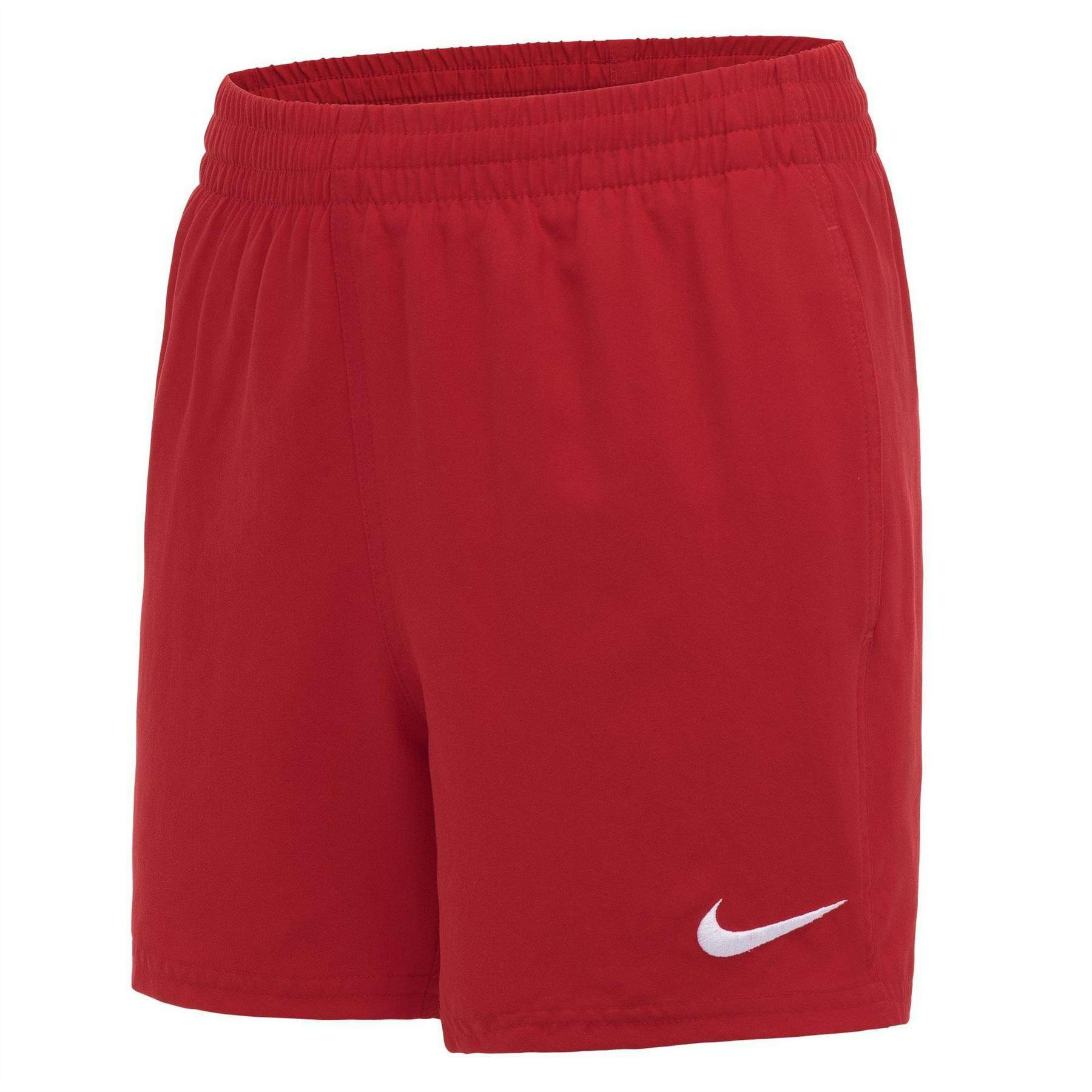 Nike Boys Red Swim Shorts - University - 9-10 Years - University
