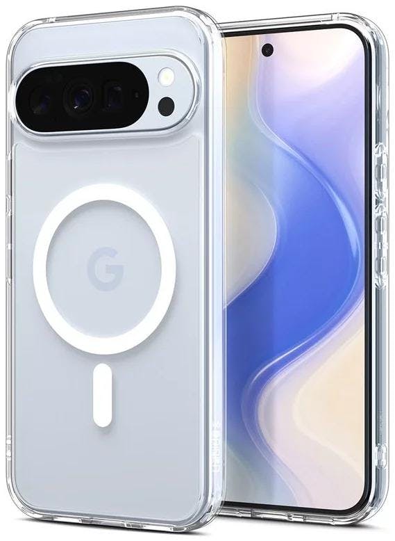 Spigen White Ultra Hybrid Case With Pixelsnap For Google Pixel 10 Pro Xl 6.8" Clear - Acs09725