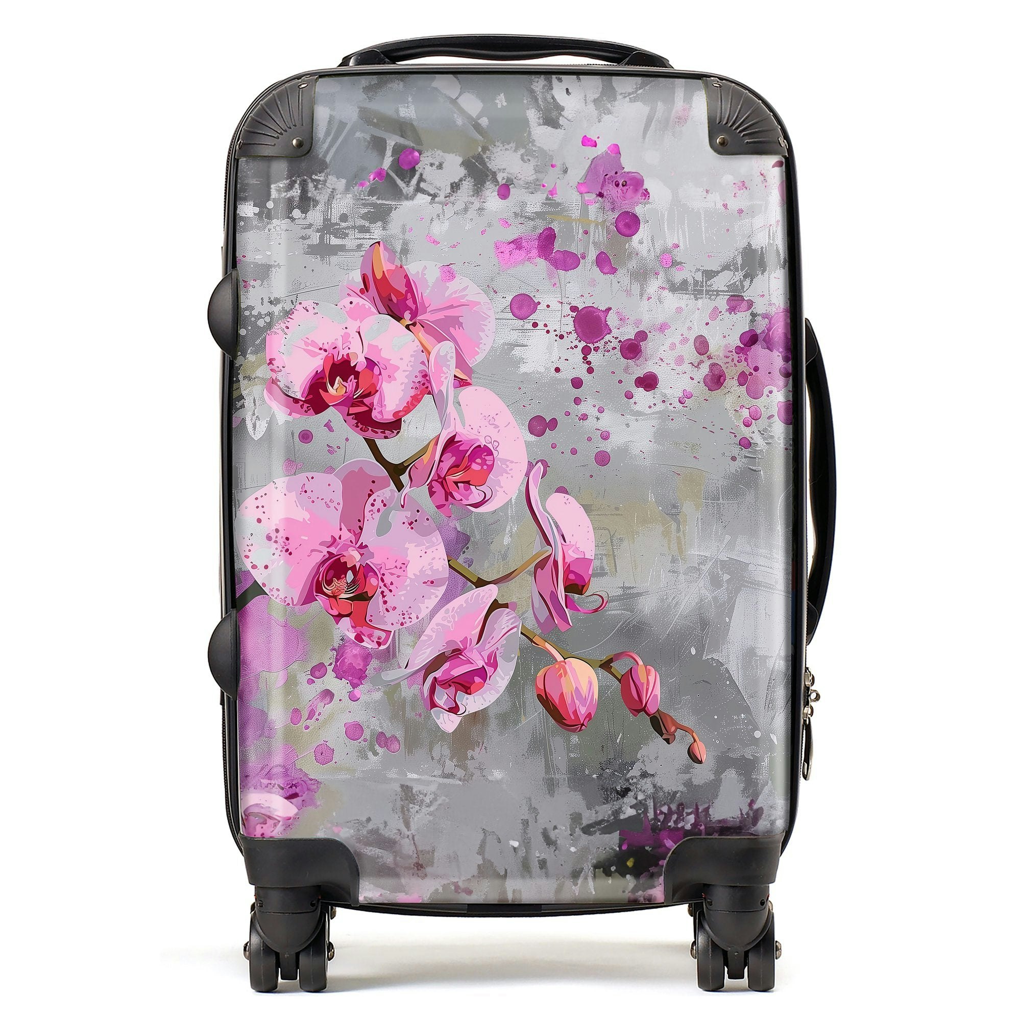 Warren Reed Orchids Splashart Suitcase - Cabin
