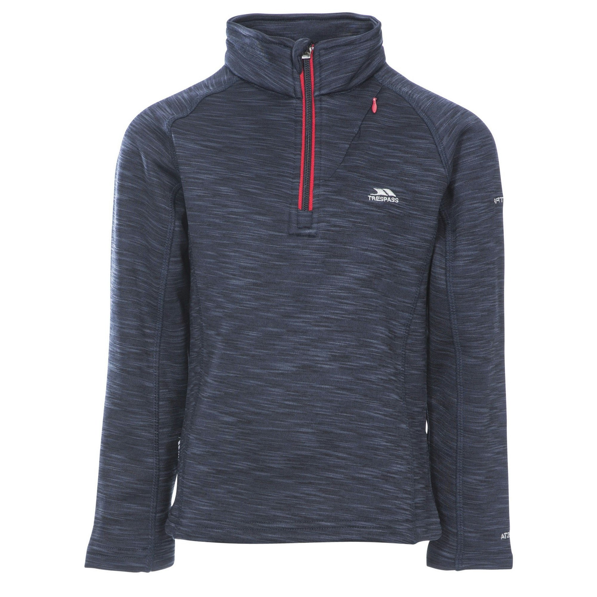 Trespass Boys Childrens Edvin Fleece Top - Navy Marl - Navy Marl - Size 2/3 Years