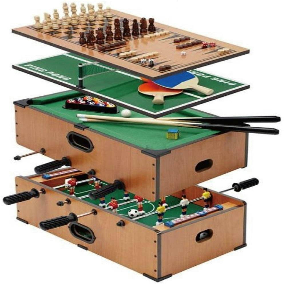 Rexco 5 in 1 Table Game Set - Image 4