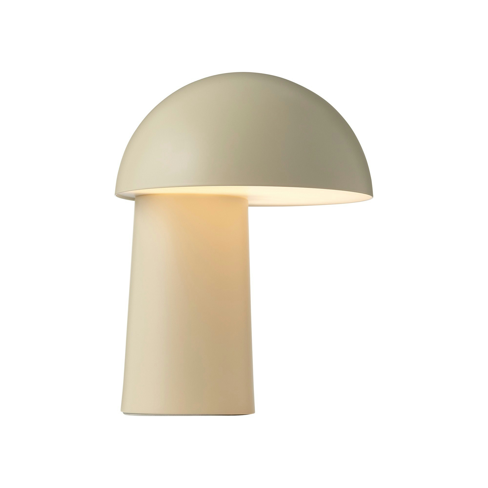 Rackhams Beige Faye Portable | Table Lamp | - 1