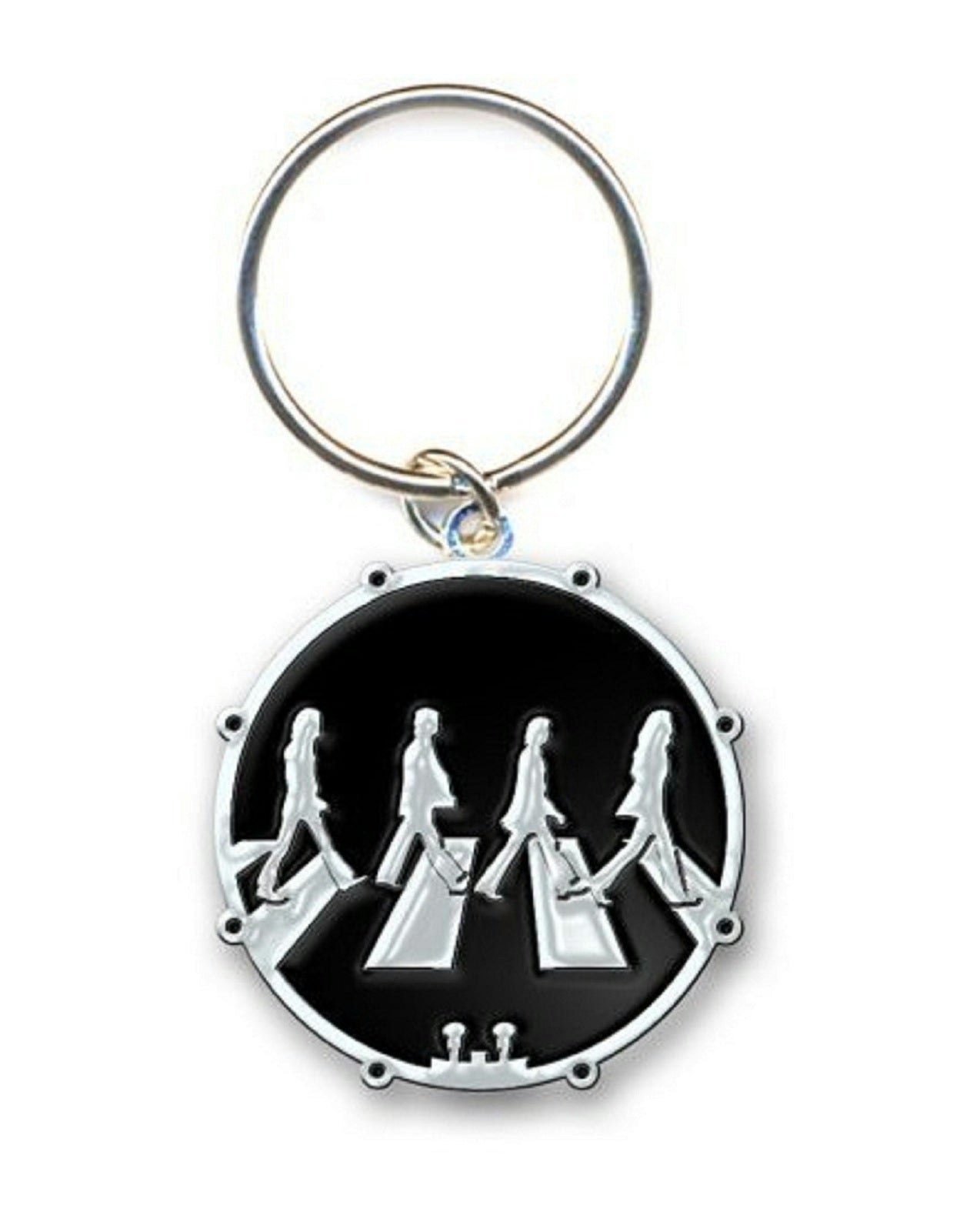 Paradiso Clothing The Beatles Keyring Abbey Road Crossing Keychain