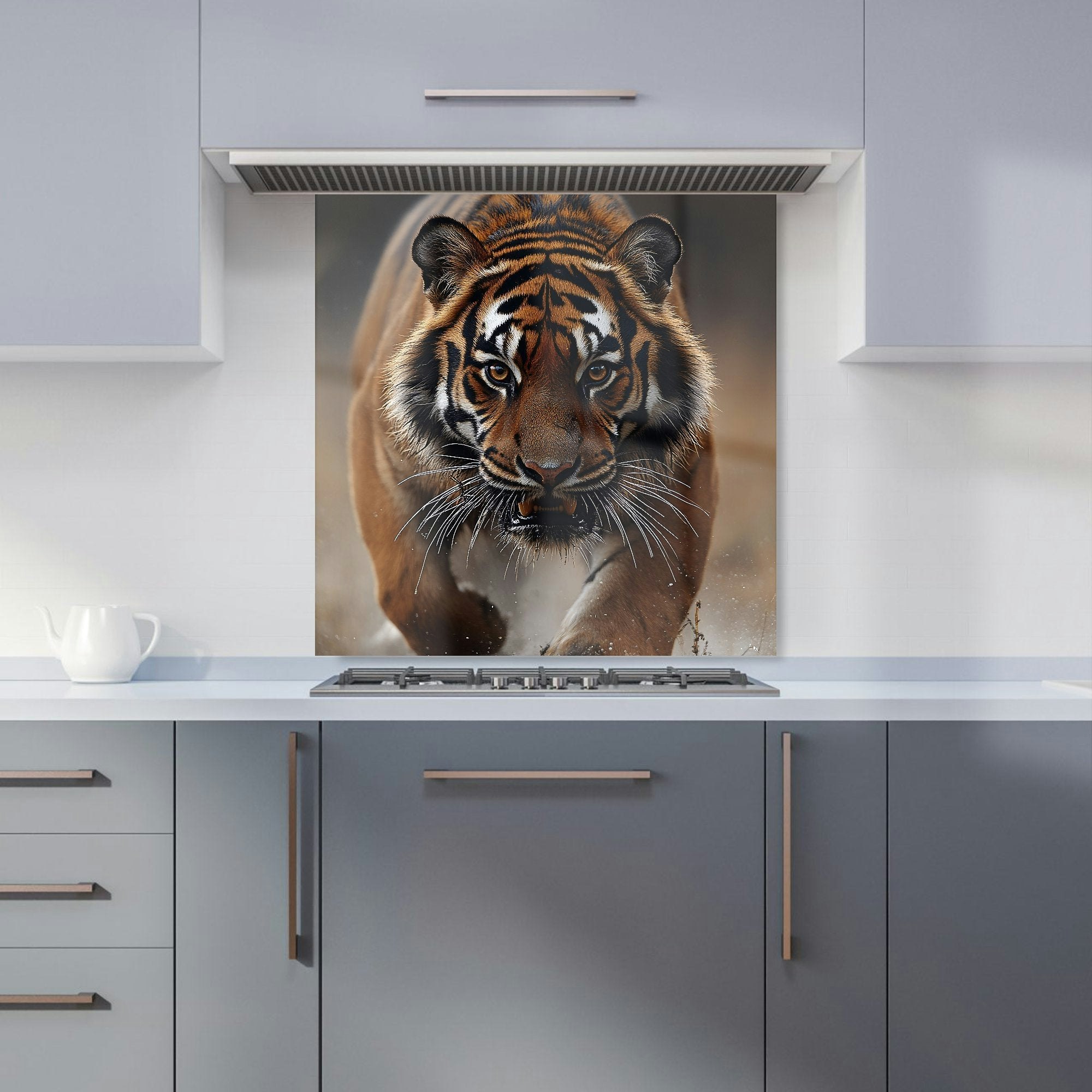 Warren Reed Tiger Kitchen Splashback - W600mm X H600mm