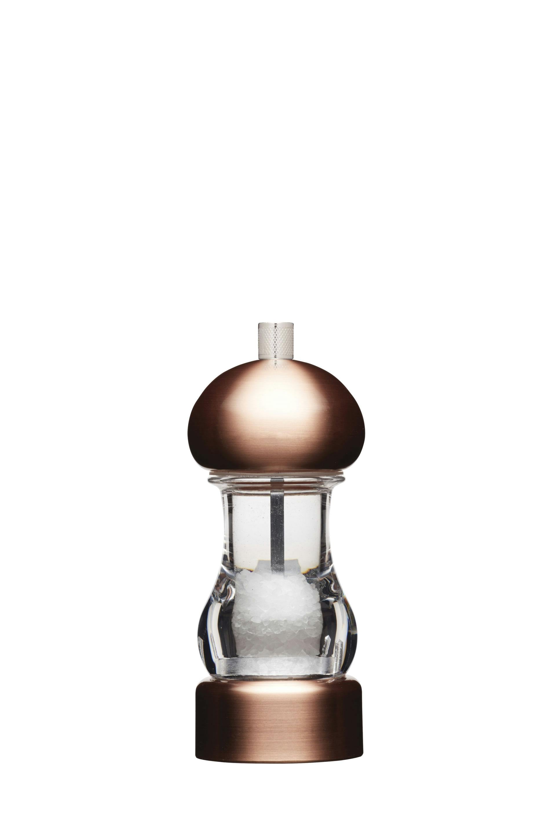 Rackhams 14.5Cm Copper Effect Filled Capstan Mill - Copper - Metal - Salt And Pepper Mills