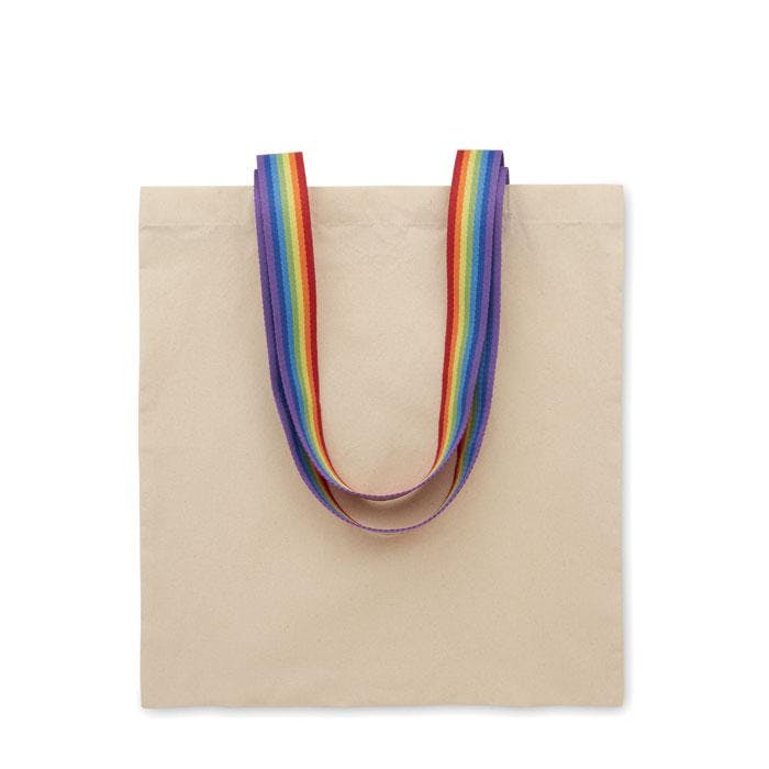 Midocean Beige Aurora Cotton Tote Bag - Multicoloured/ - One Size - Multicoloured
