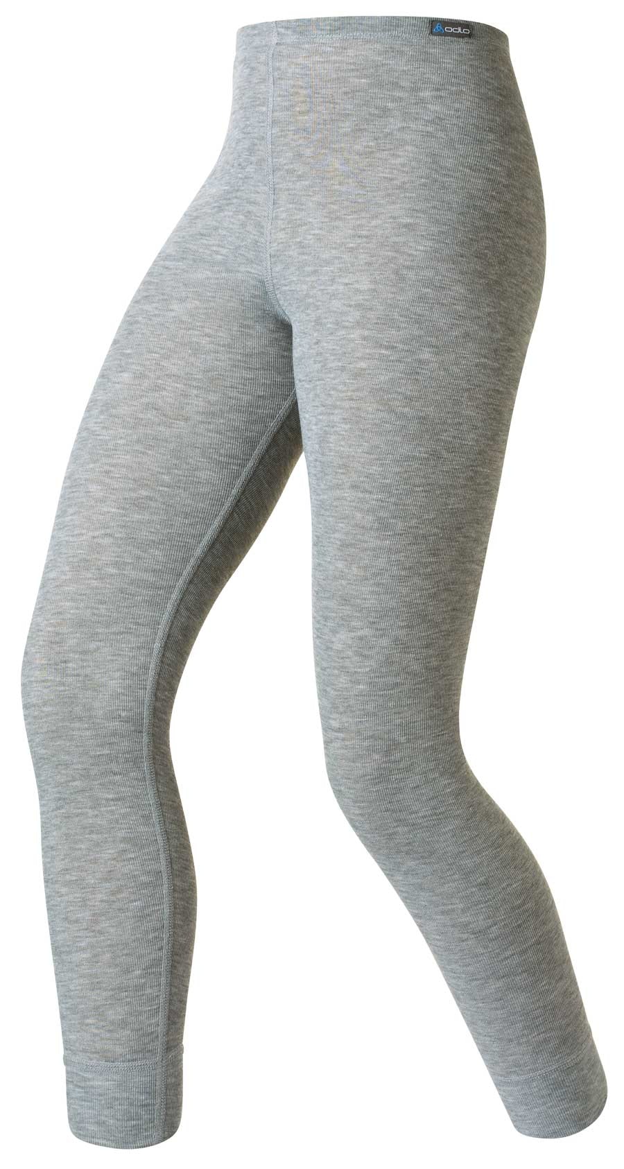Odlo Grey Kid's Active Warm Eco Base Layer Leggings {O-159219} - Youth Small