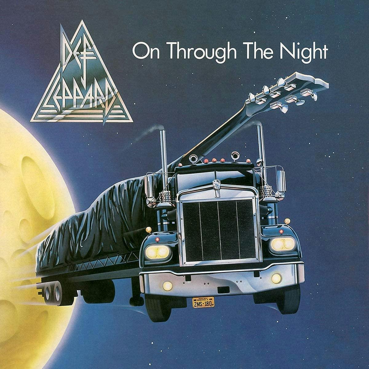 Eyesore Merch Black Def Leppard 'On Through The Night' Lp Vinyl