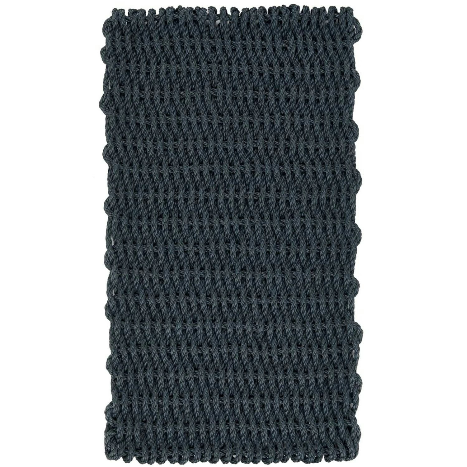 The Rugs Black Outdoor Rope Doormat - 45X75 Cm