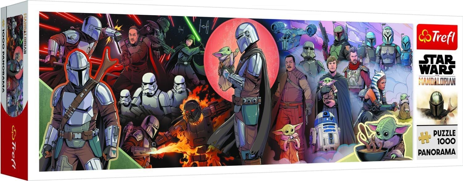 Trefl Star Wars Mandalorian Puzzle - 1000 Pieces