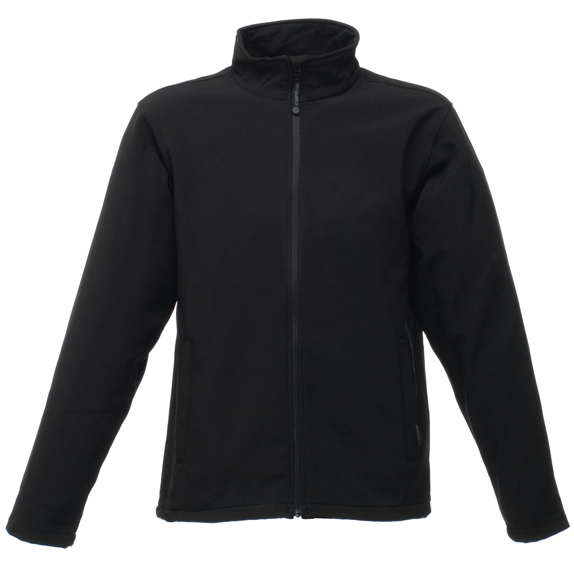Regatta Mens Reid Water Repellent Softshell Jacket (Black) - Size Large - Image 2