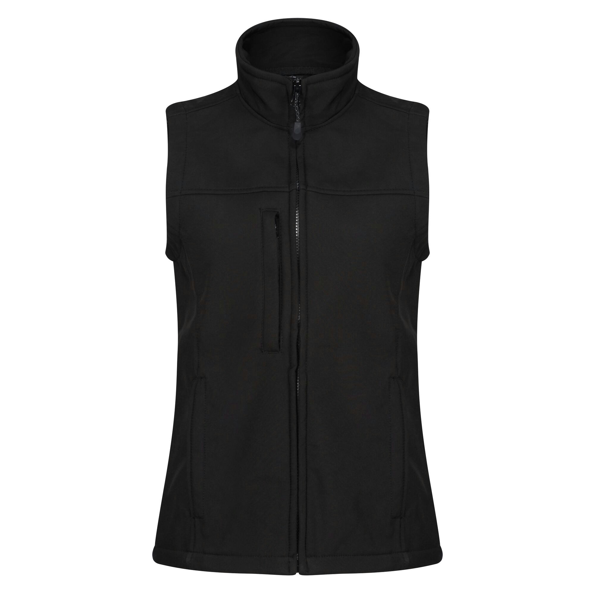 Regatta Women's Black / Flux Softshell Gilet - 14 Uk - 100% Mixed