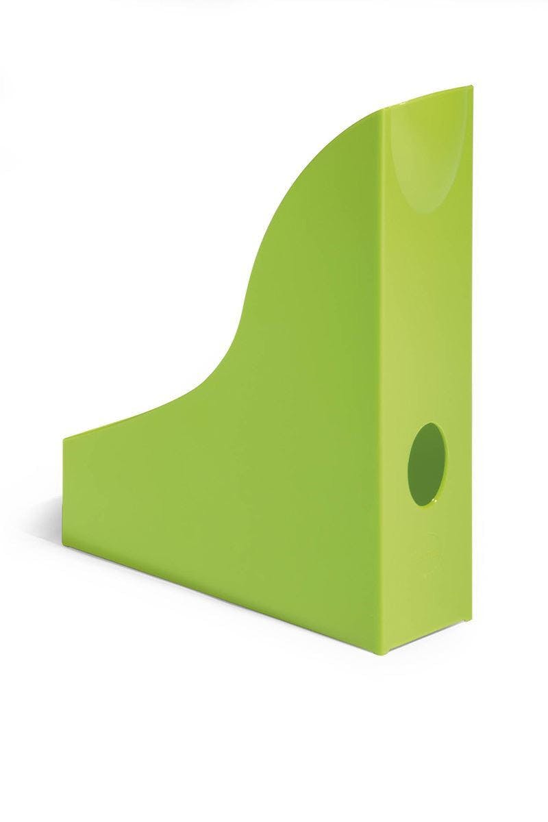 Rackhams Green Magazine Rack Document Holder Desk File Organiser | 6 Pack | A4