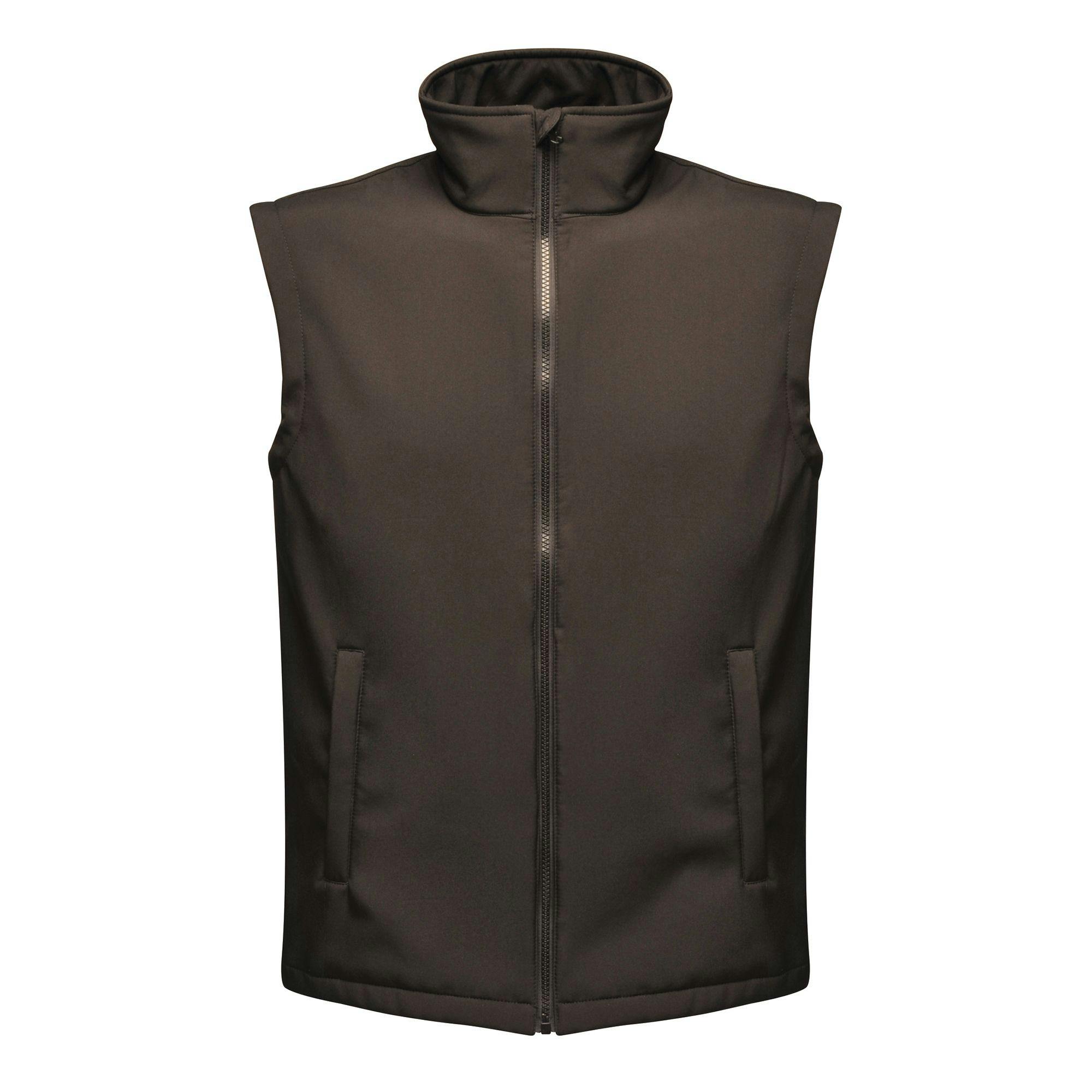 Regatta Men's Black Professional Ablaze Soft Shell Bodywarmer - / - 3XL - / - 100% Polyester