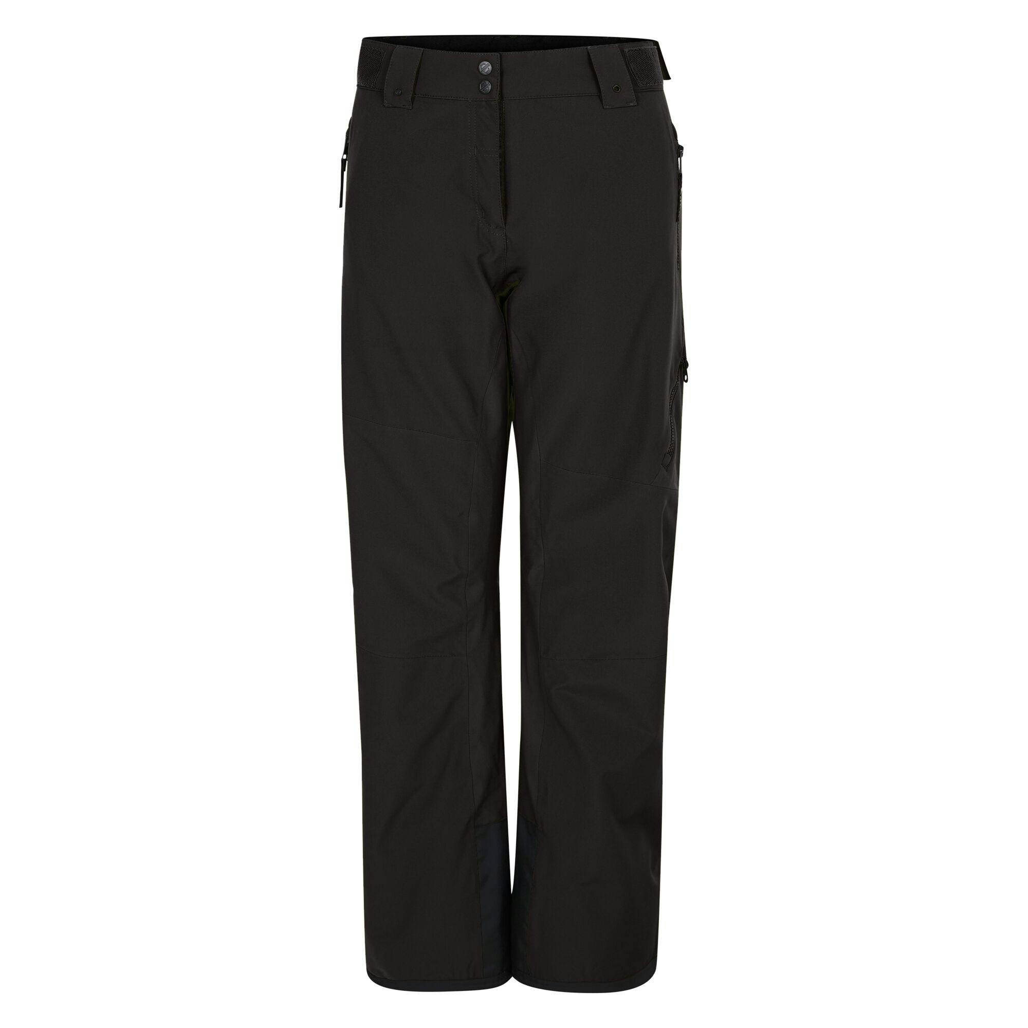 Regatta Women's Black / Ice Ski Trousers - 14 Uk - 100% Recycled Polyester