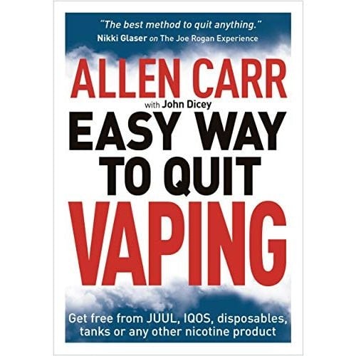 Arcturus Gold Allen Carr's Easy Way To Quit Vaping: Get Free From Juul, Iqos, Disposables, Tanks Or Any Other Nicotine Product
