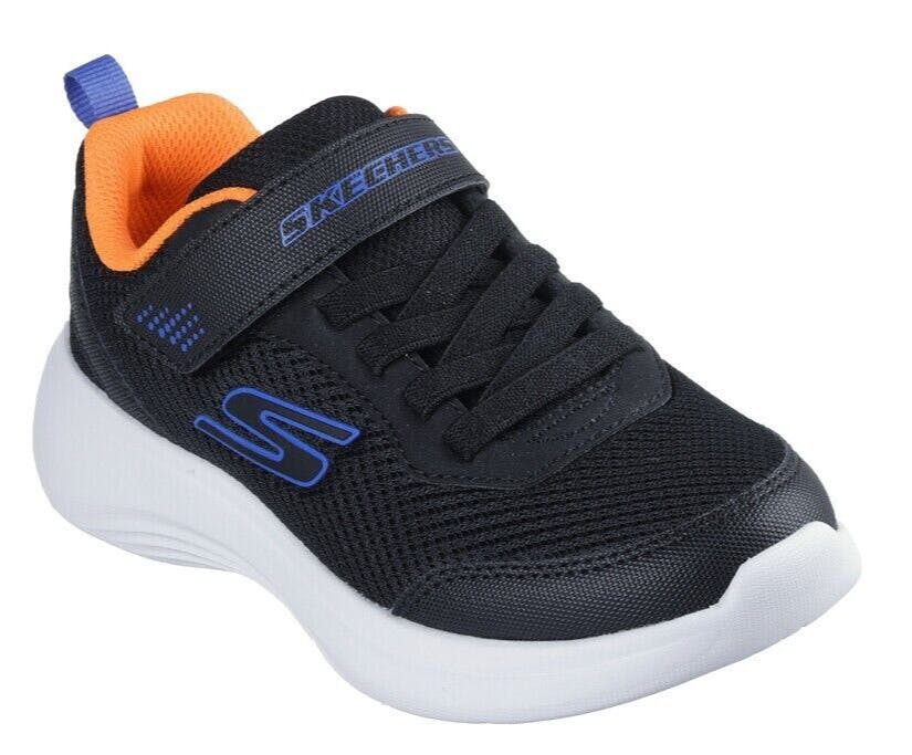 Skechers Boys Black / Girls Trainers Selectors Reset Acheived Shoes 403615L - Uk Kids 11 Eu 28.5