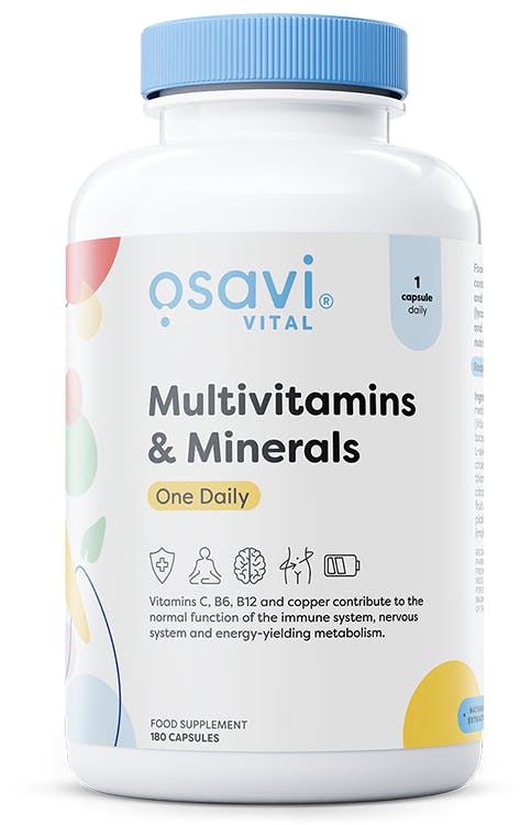 Osavi Multivitamins & Minerals One Daily - 180 Caps - Image 5