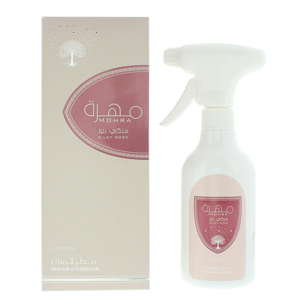 Men's Lattafa Mohra Silky Rose Room Spray 450Ml - Image 7