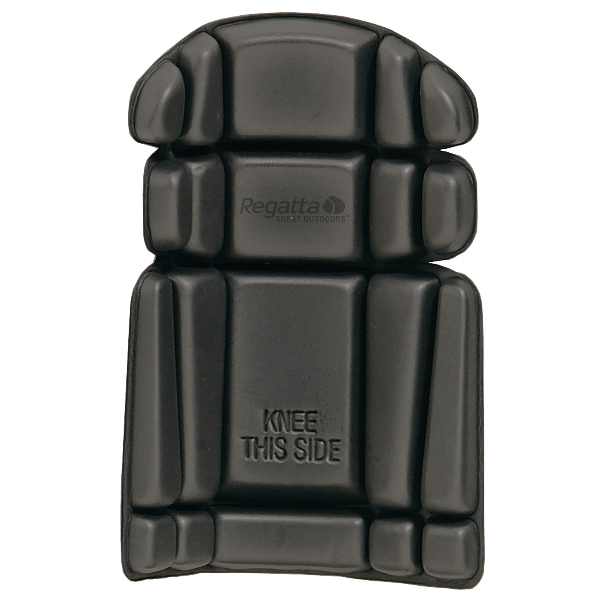 Regatta Black Professional Strong, Hardwearing & Flexible Knee Pad / Workwear - One Size