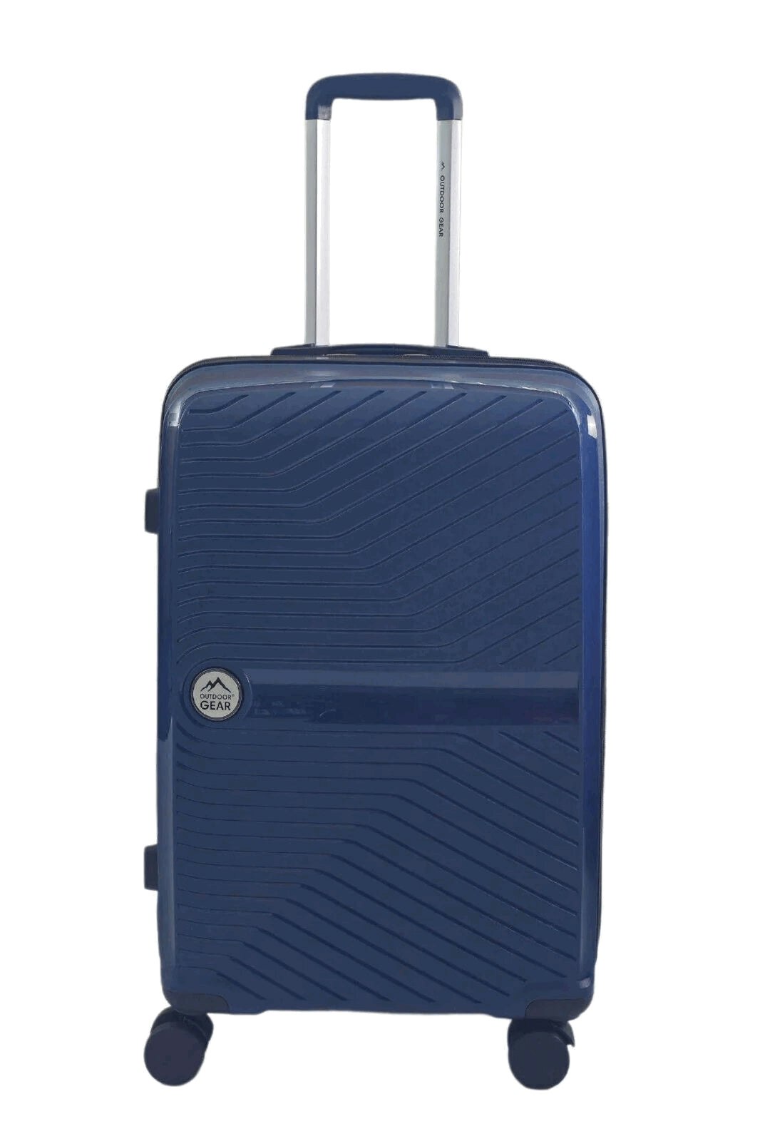 Truclothing Black Suitcase Carry On Hand Cabin Check In Hard-Shell Luggage Set - Medium