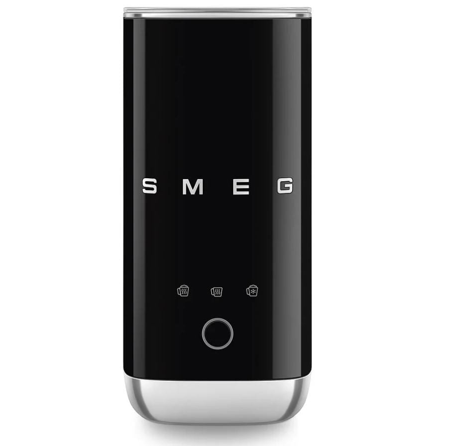 Smeg Black 50'S Style Mff02 Mini Milk Frother