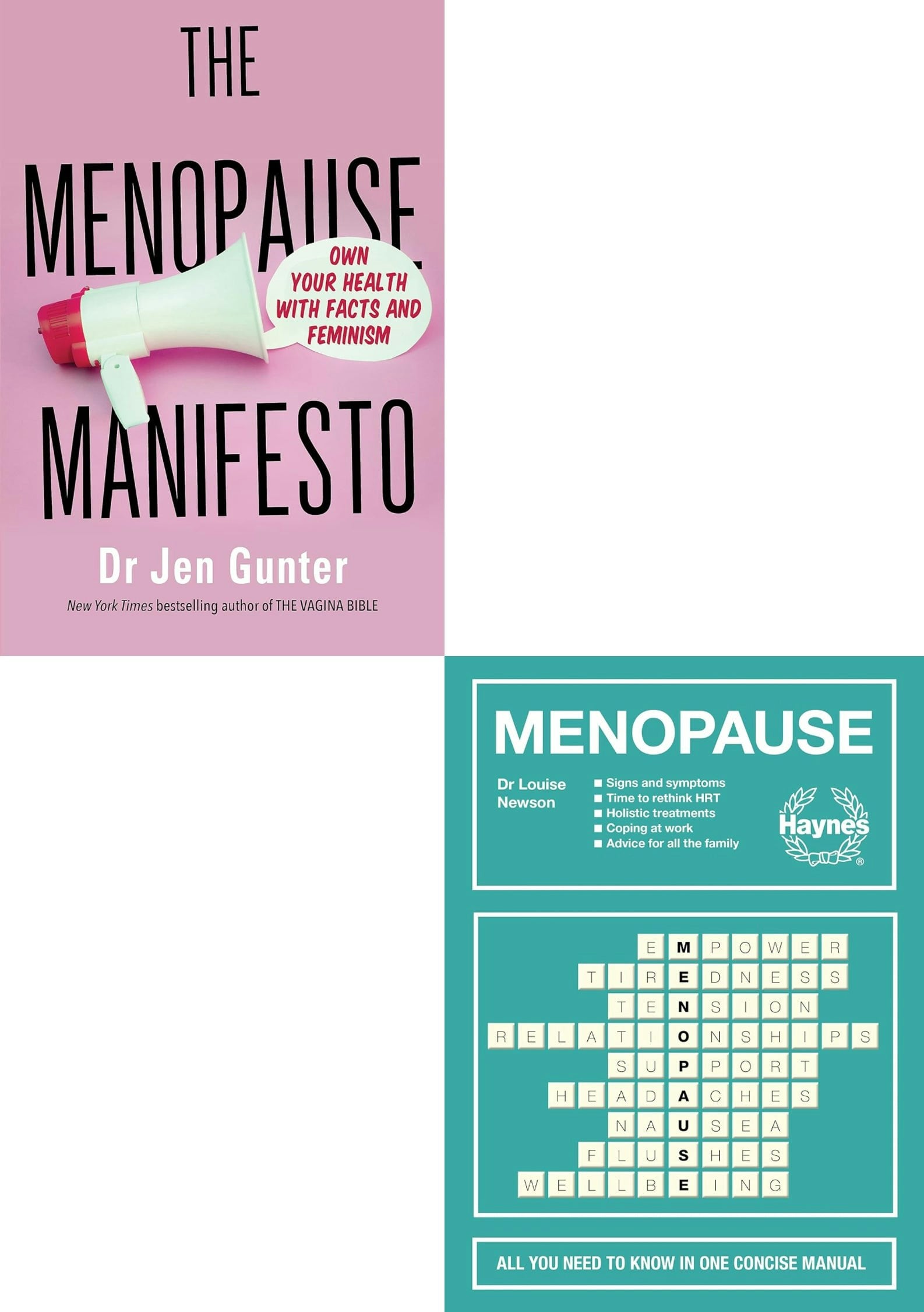 Books4people The Menopause Manifesto, Menopause Concise Manual 2 Books Collection Set