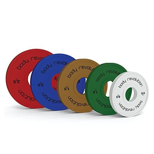 Body Revolution Full Set Fractional Bumper Plates