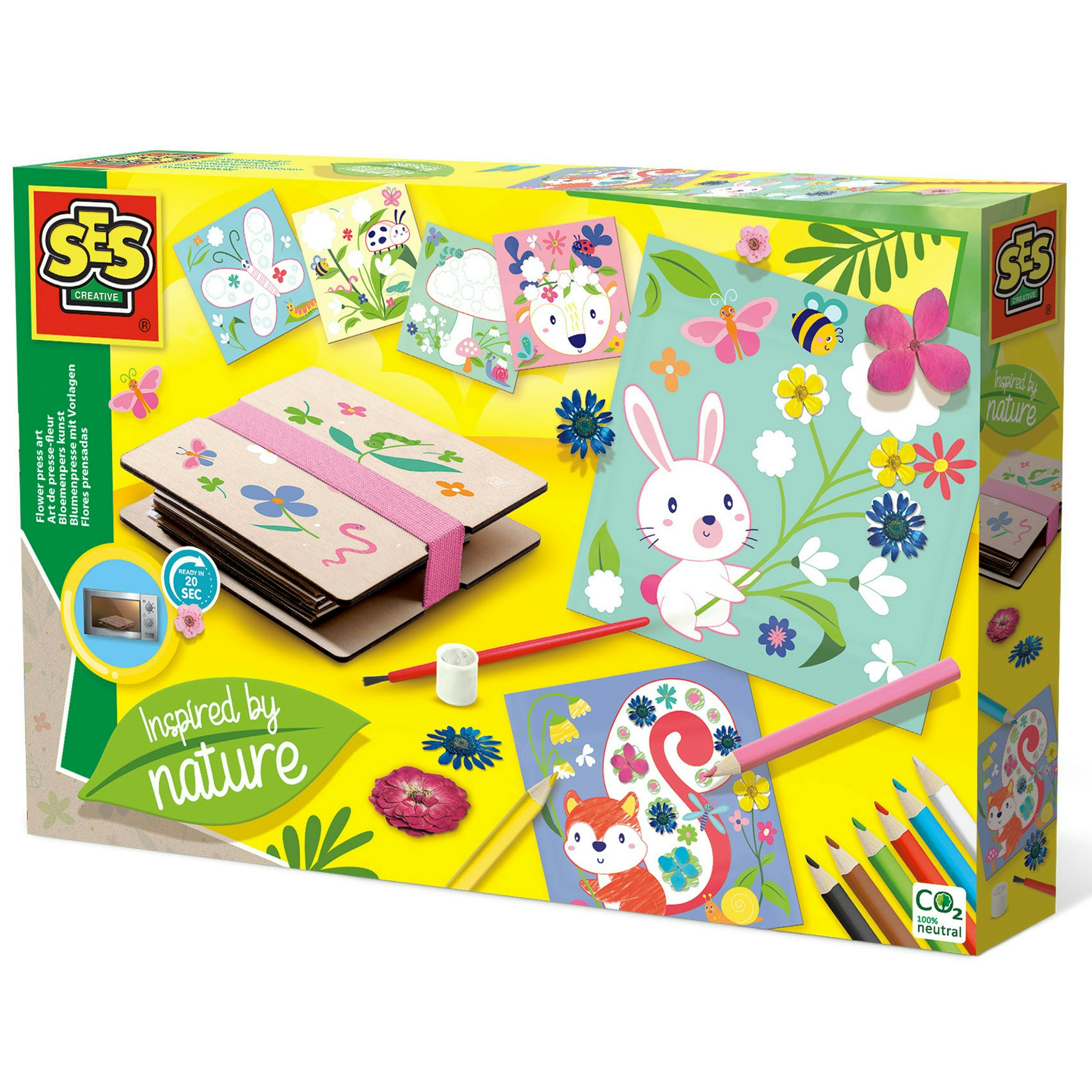 Ses Creative Flower Press Art - Inspired By Nature