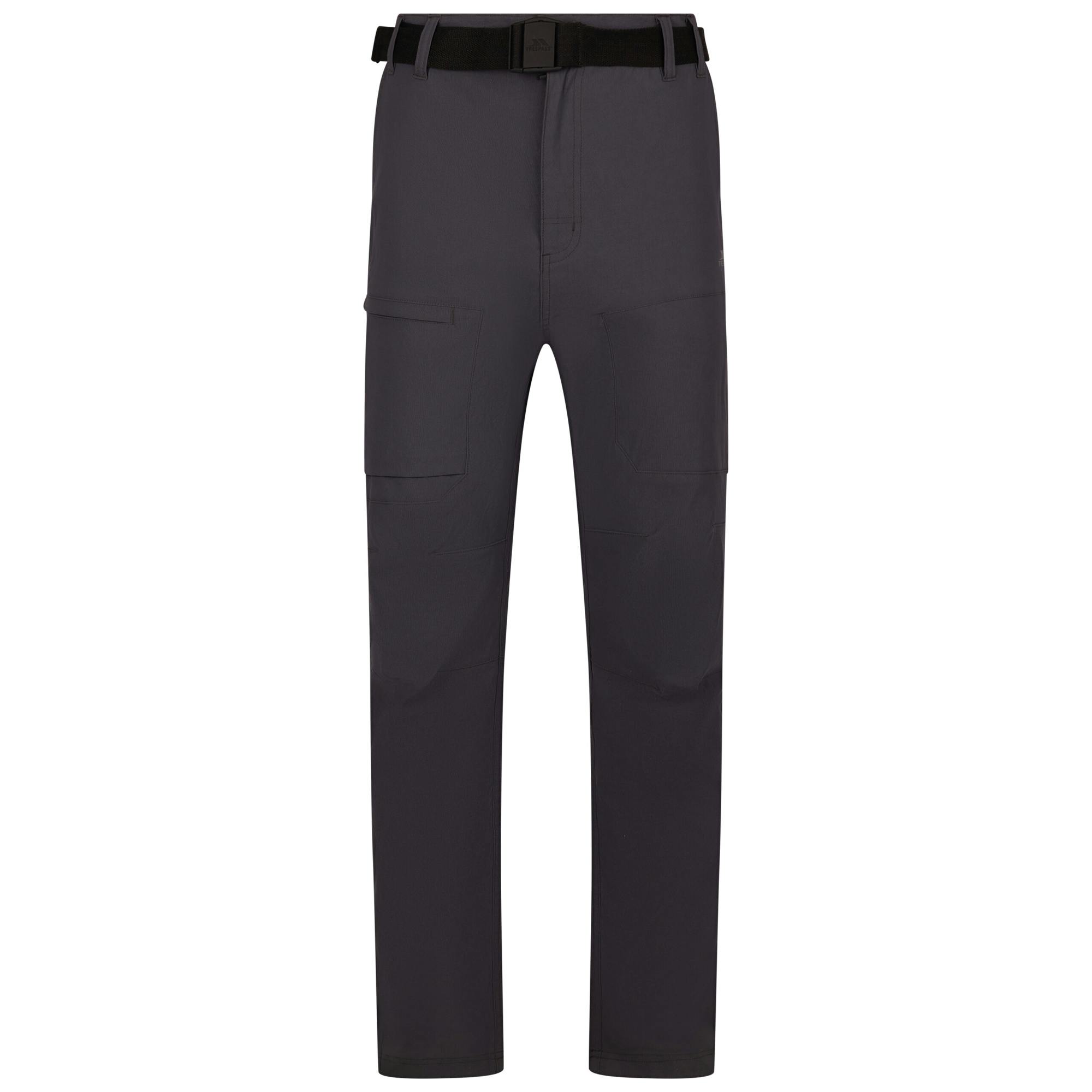 Trespass Men's Garsdale B Trousers - Flint - Flint - 30R - 94% Polyamide/6% Elastane