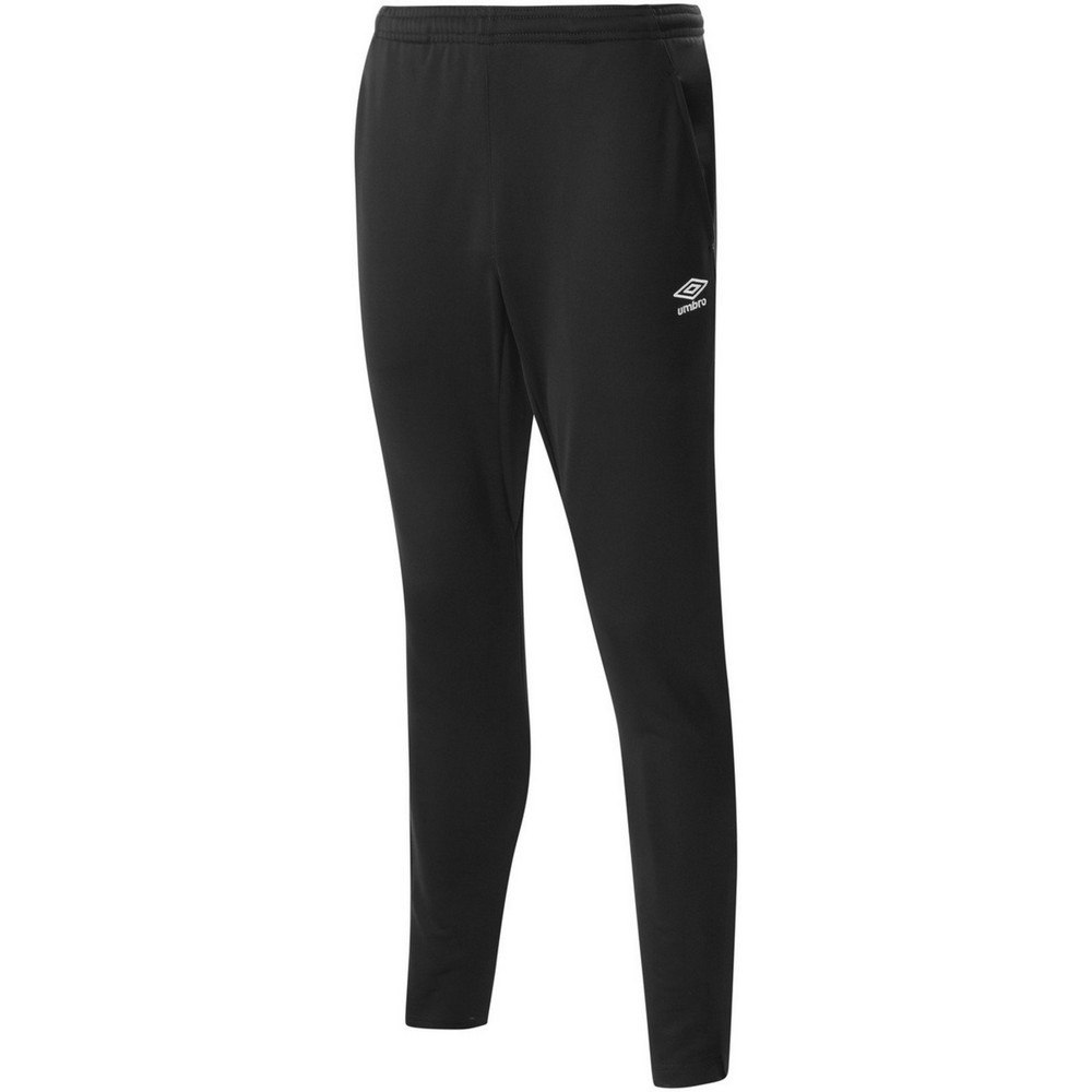 Umbro Black Childrens/Kids Woven Tapered Jogging Bottoms - Size 13 Years