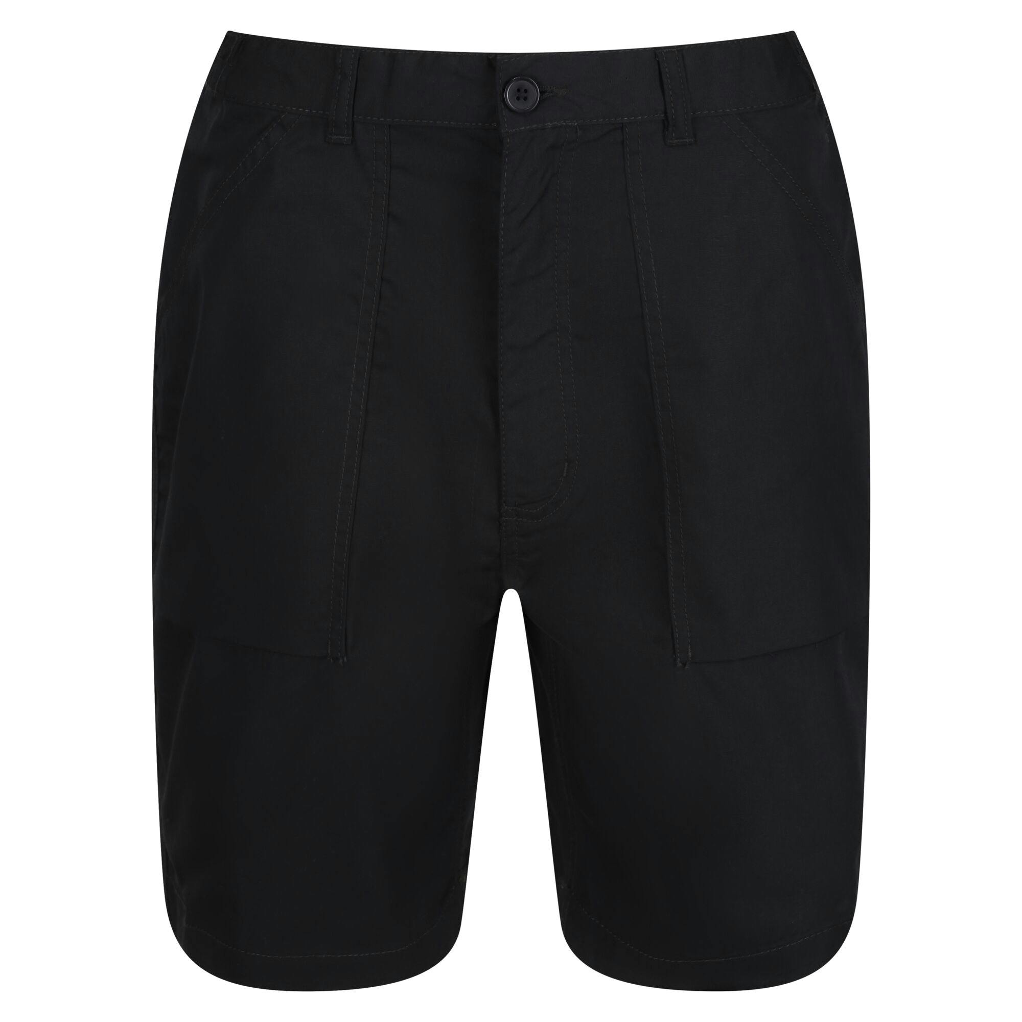Regatta Men's Black New Action Sports Shorts - 36 - 65% Polyester/35% Cotton