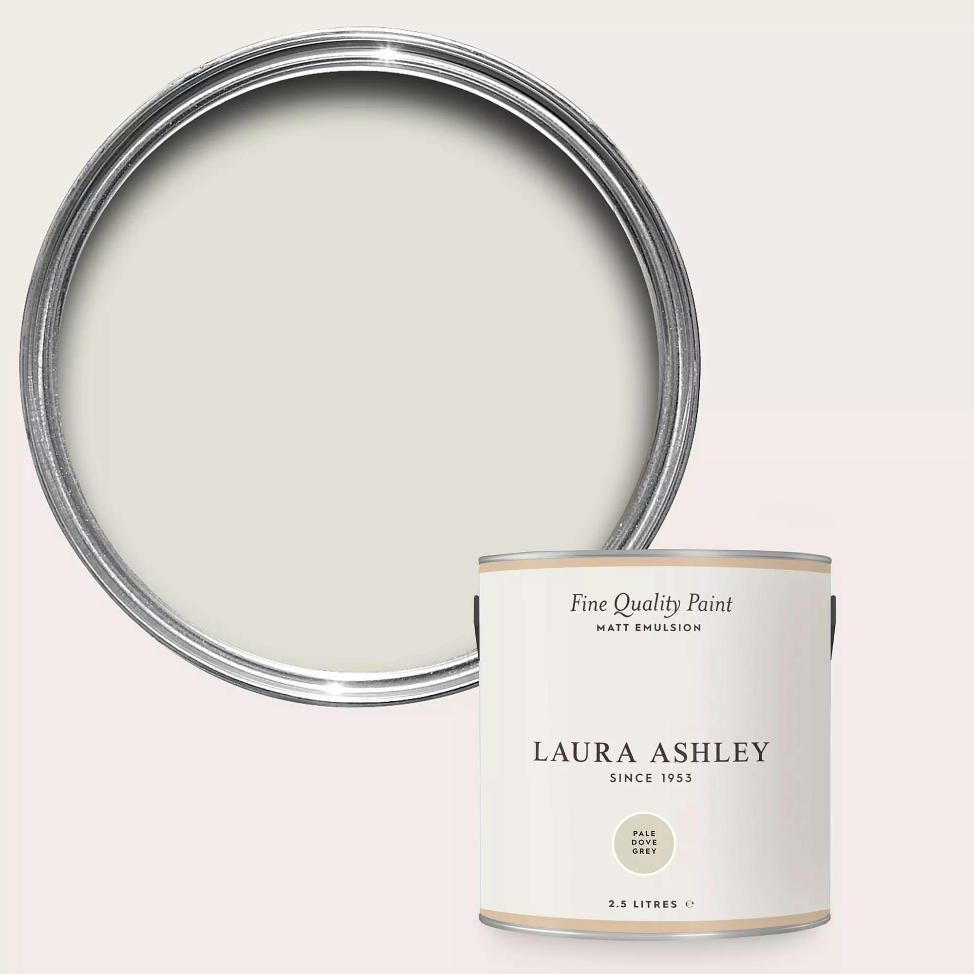 Rackhams Grey Pale Dove Matt Emulsion 2.5L Paint - 2.5